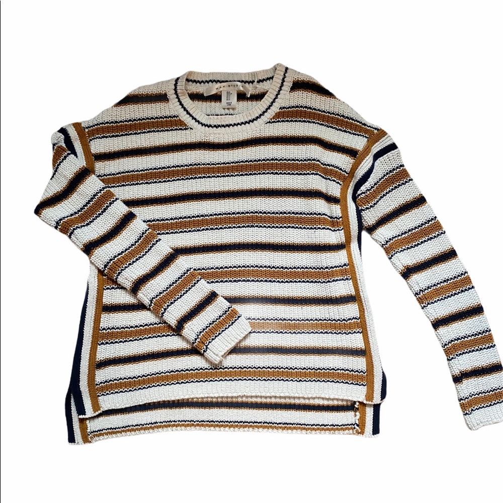 Max Studio Stripe Sweater